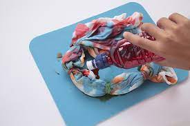 Food coloring on cotton is a stain, not a dye, and will not last. Tie Dye With Food Coloring