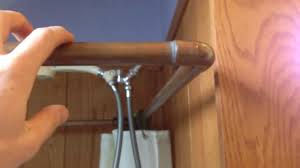 Rinse with a clean, damp cloth until all the baking soda is removed. Diy Copper Shower Curtain Rod For Clawfoot Tub Make Your Own Youtube