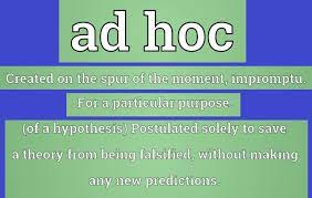 Meaning Of Ad Hoc English Vocabulary English Vocabulary Words English Language Learning