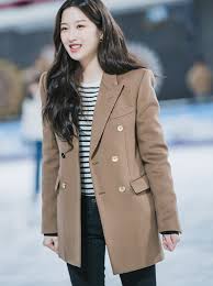 Cute couple art cute cartoon drawings character outfits female reference. Khaki Suit Jacket Lim Joo Kyung True Beauty K Fashion At Fashionchingu