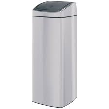 Check spelling or type a new query. Brabantia Rectangular Touch Bin Fingerprint Proof Matt Steel 25l