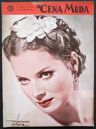 SCENA MUDA 1941 Maureen O'Hara Isa Miranda Ilona Massey Katharine Hepburn  $25.00