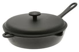 Iwachu 410 682 9 1 2 Cast Iron Frying Pan With Lid Medium Black For More Information Visit Now Cast Iron Frying Cast Iron Frying Pan Specialty Cookware
