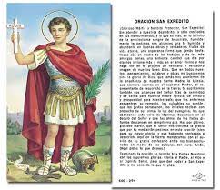 San expedito santo de las cosas justas y urgentessan expeditomuchas gracias x los favores concedidos!!dejar comentario o poner me gusta en agradecimiento. San Expedito Holy Card Spanish Free Ship 60 Catholic Online Shopping