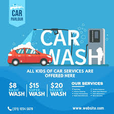Magnetic signs for your car turn every drive into an opportunity. Car Wash Service Ad Template Postermywall