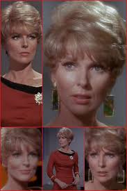 Women of Star Trek: Joan Marshall as Lt. Areel Shaw in "Court Martial."