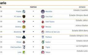 Liga mx 2020/2021 standings page in football/mexico section provides liga mx standings, averall/home/away and over/under tables. Fechas Y Horarios De La Jornada 13 Del Guard1anes 2021 De Liga Mx Mediotiempo