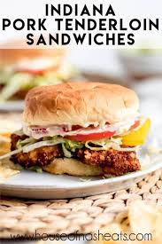 Indiana Pork Tenderloin Sandwich In 2020 Pork Tenderloin Sandwich Fried Pork Tenderloin Pork Tenderloin Recipes