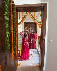1st New House Griha Pravesh Pooja #newhome #housewarming #housewarmingparty  #housewarmingceremony #blessed🙏 #greatful #happy #bigday #thankyouuniverse