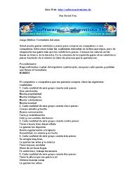 Utilice estas buenas preguntas realizar juegos bíblicos en el programas de sociedad de jóvenes. Juego Biblico Formulario De Amor Science Ciencia Filosofica