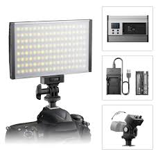 Neewer Led Video Light Panel Camera Camcorder Video Fill Lighting 160 Smd Leds Bi Color 3200k 5600k Ultra Thin Anodized Aluminum Photo Studio Accessories Aliexpress