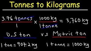 How many tons in a 50 lb bag of sand. How To Convert From Tonnes To Kilograms And Kg To Tons Youtube