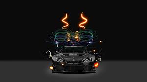 Ilustrasi Mobil Mewah Hitam Bmw M6 Gt3 Bmw Art Car 4k Wallpaper Hd Wallpaperbetter