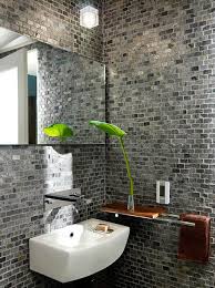 Modern Brick Bathroom Decoracion Banos Diseno De Banos Modernos Estilos De Banos