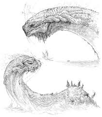 Woven Jormungandr Concept Art God Of War Art Gallery