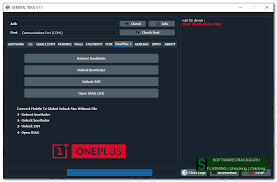 Para remover frp lock con ayuda de firmware . General Tool V1 1 Remove Frp Oneplus New Mtk Format Qualcomm Supported Mtp Frp Cruzersoftech