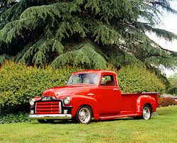Image result for Flame Red 1955 GMC