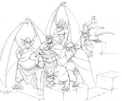 Luckily the perfect activity is waiting at your fingertips. 76 Free Disney Gargoyles Coloring Pages Printable Pdf Download Coloring Home