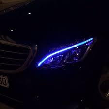 A Few Of You Asked About The Blue Led Lighting On Our New C Class That We Showed The Other Day This Video Demonstrates How The Blue Light Activates When You Un