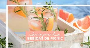 Ideas para tus bebidas de picnic