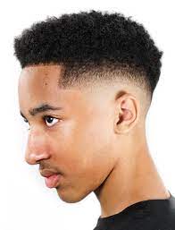 Short curls and hair design. 20 Eye Catching Haircuts For Black Boys