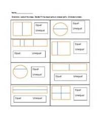 Math Activities With Equal And Unequal Sets Math Activities Preschool Math Activities Math Fractions
