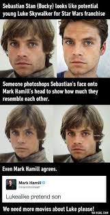 Just For Fun Star Wars Memes Star Wars Humor Sebastian Stan