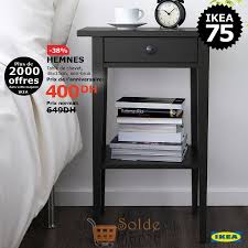 38 cm se fixe sans difficulté au mur. Soldes Ikea Maroc Table De Chevet Hemnes 400dhs Au Lieu De 649dhs