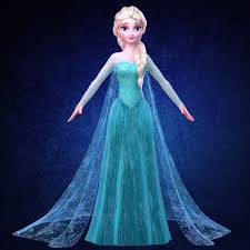 Elsa Princess Frozen 3d Obj Princess Elsa Elsa Princess