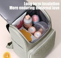 Breast Milk Baby Bottle Cooler Bag/Waterproof Baby Milk Bag Freezer/Mommy  Travel Backpack/Portable Thermal Insulated Lunch Box for Women Men Large ...