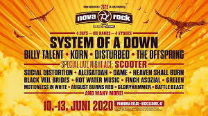 Click maybe going or definitely going to add this festival to your. Nova Rock Festival 2020 Line Up Phase 1 2bconfirmed