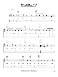 Free and guaranteed quality with ukulele chord charts, transposer and auto scroller. Hallelujah Ukulele Guitar Tab Sheet Music Download