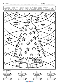 Your child will have to reveal the hidden picture by coloring in the numbered spaces. Free Color By Number Worksheets Cool2bkids