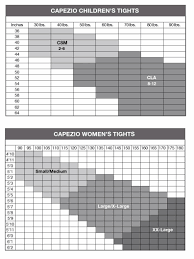 Sizing Charts Curtain Call Costumes