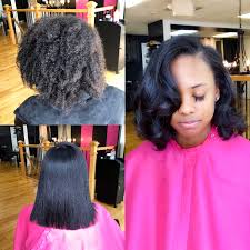 Maybe you would like to learn more about one of these? Silk Press Curls Pinkandblackhairstudio Com Flat Iron Hair Styles Silk Press Natural Hair Silk Press Hair
