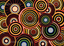 Aboriginal Dot Art Vector Seamless Circle Pattern Background Download Graphics Vectors Aboriginal Dot Art Dots Art Background Patterns