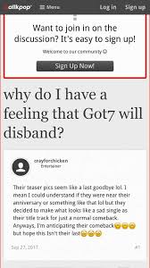 Check out who's part of the lineup so far. Why Is Everyone Think Got7 Going To Disband Got7 Amino