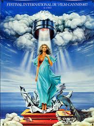 Postcard from cannes #9 : Festival De Cannes 30th Anniversary Of The Cannes Film Festival 47x63in Movie Posters Gallery