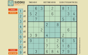 If you are looking for sudoku free games, search no more. Sudoku