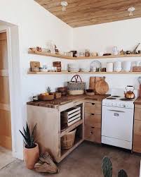 Pinterest Rachel Stansfield Kitchen Simplistic Natural Woods Exposed Shelving Bohemian Kitchenst Interior Design Kitchen Home Kitchens Kitchen Interior