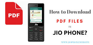 Easily zoom in/out on text or images for a closer view 5. Does Jio Phone Support Pdf How To Download Open Pdf In Jio Phone