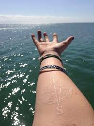 Not all tattoos have to be bright, bold colourful designs covering lots of skin. 120 Best Compass Tattoos For Men Improb