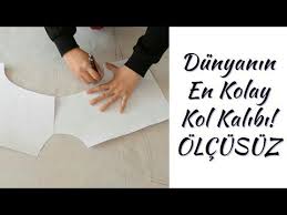 Kol Kalibi Boylesi Baska Yerde Yok Olcusuz Betul Bayraktar Youtube Dikis Temel Bilgileri Dikis Teknikleri Dikis Patronlari