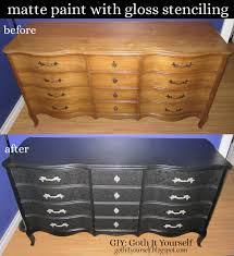 Black And Orange Dresser Goth It Yourself Black On Black Dresser Part 3 Goth Home Decor Diy Furniture Diy Furniture Bedroom