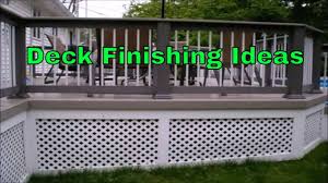 See more ideas about deck skirting, porch lattice, decks and porches. Diy Porch Skirt Panel Ideas With Vinyl Composite Lattice For Deck Skirt Closure Youtube