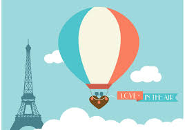 Why not in a hot air balloon ? Free Hot Air Balloon In Paris Vector 89379 Vector Art At Vecteezy