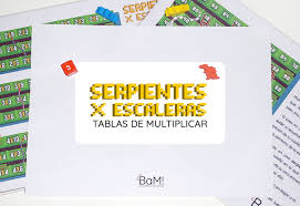 ¡compra con seguridad en ebay! Serpientes Y Escaleras Aprender Las Tablas De Multiplicar Jugando Bam