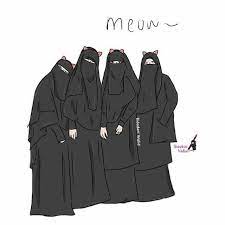 Foto lucu bergerak muslimah terlengkap. Gambar Kartun Sahabat Muslimah