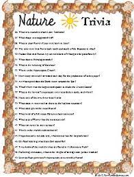 Instantly play online for free, no downloading needed! Nature Trivia Takes You Out To Nature