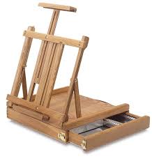 Jullian Plein Air Travel Box Table Easel Blick Art Materials Table Easel Tabletop Easel Easel